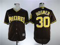 Custom Fan-Made Eric Hosmer San Diego Padres #30 Baseball Jersey