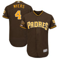 Custom Fan-Made Wil Meyers San Diego Padres #4 Baseball Jersey