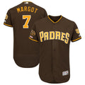 Custom Fan-Made Manuel Margot San Diego Padres #7 Baseball Jersey