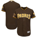 Custom Fan-Made Brown San Diego Padres Baseball Jersey San Diego Padres Baseball Jersey