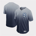 Custom Fan-Made Gray San Diego Padres Baseball Jersey San Diego Padres Grey Baseball Jersey
