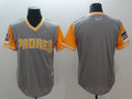 Custom Fan-Made Gray 2018 San Diego Padres Baseball Jersey San Diego Padres Grey 2018 Baseball Jersey