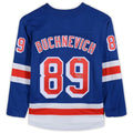 NY.Rangers #89 Pavel Buchnevich Fanatics Authentic Autographed Breakaway Jersey Blue Stitched American Hockey Jerseys