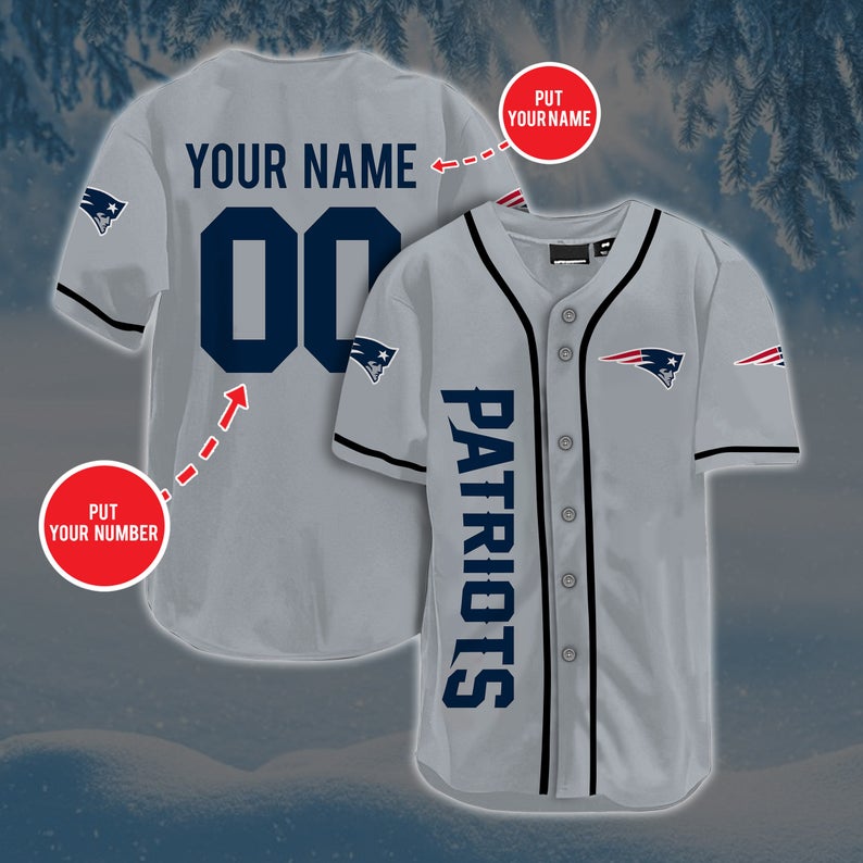 Custom baseball jersey front view | GameDay Jerseys