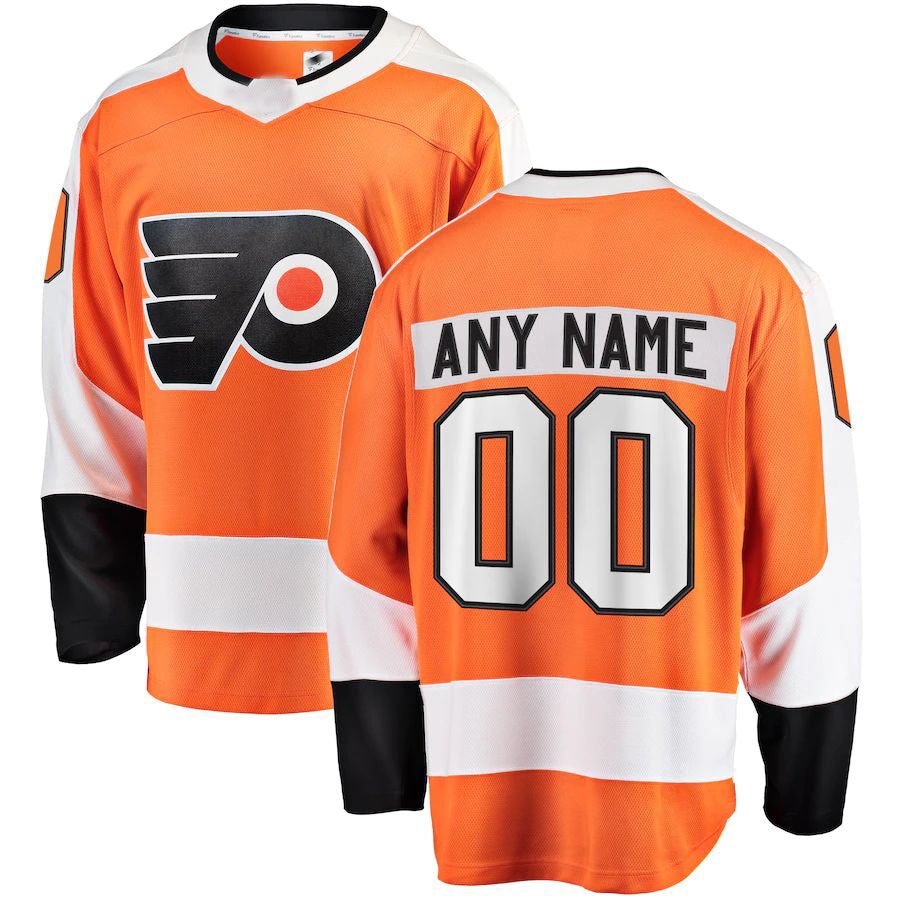 Custom orange hockey jersey | GameDay Jerseys