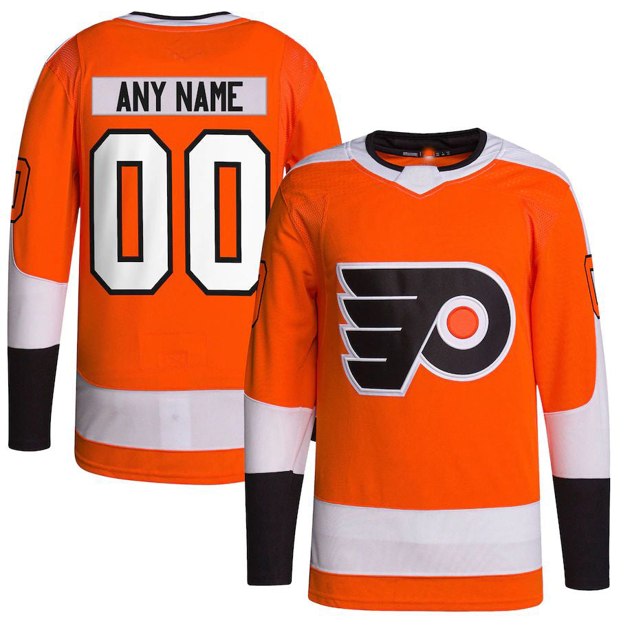 Custom orange hockey jersey | GameDay Jerseys