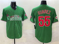 Philadelphia Phillies #55 Ranger Su¨¢rez Green Phanatic Limited Stitched Baseball Jersey