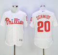 Custom Fan-Made Mike Schmidt Red Philadelphia Phillies #20 Red Baseball Jersey