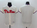 Custom Fan-Made Cream Philadelphia Phillies Baseball Jersey Philadelphia Phillies Baseball Jersey