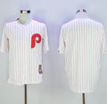 Custom Fan-Made Red Cooperstown White Philadelphia Phillies Baseball Jersey Philadelphia Phillies Red Baseball Jersey
