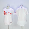 Custom Fan-Made White Philadelphia Phillies Baseball Jersey Philadelphia Phillies White Baseball Jersey