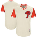 Custom Fan-Made Tan 2017 Philadelphia Phillies Baseball Jersey Philadelphia Phillies 2017 Baseball Jersey