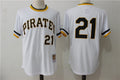 Custom Fan-Made Roberto Clemente Pittsburgh Pirates #21 White 1971 Baseball Jersey