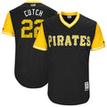 Custom Fan-Made Andrew McCutchen Cutch Pittsburgh Pirates #22 Black 2017 Baseball Jersey
