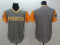 Custom Fan-Made Gray 2018 Pittsburgh Pirates Baseball Jersey Pittsburgh Pirates Grey 2018 Baseball Jersey