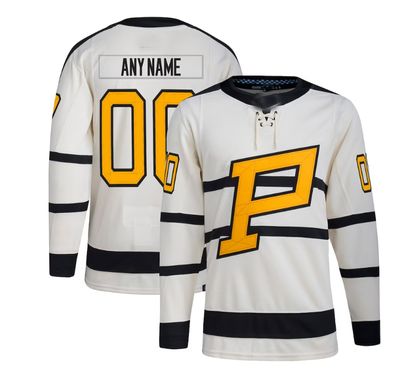 Custom cream hockey jersey | GameDay Jerseys