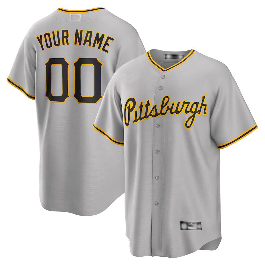 Custom gray baseball jersey | GameDay Jerseys