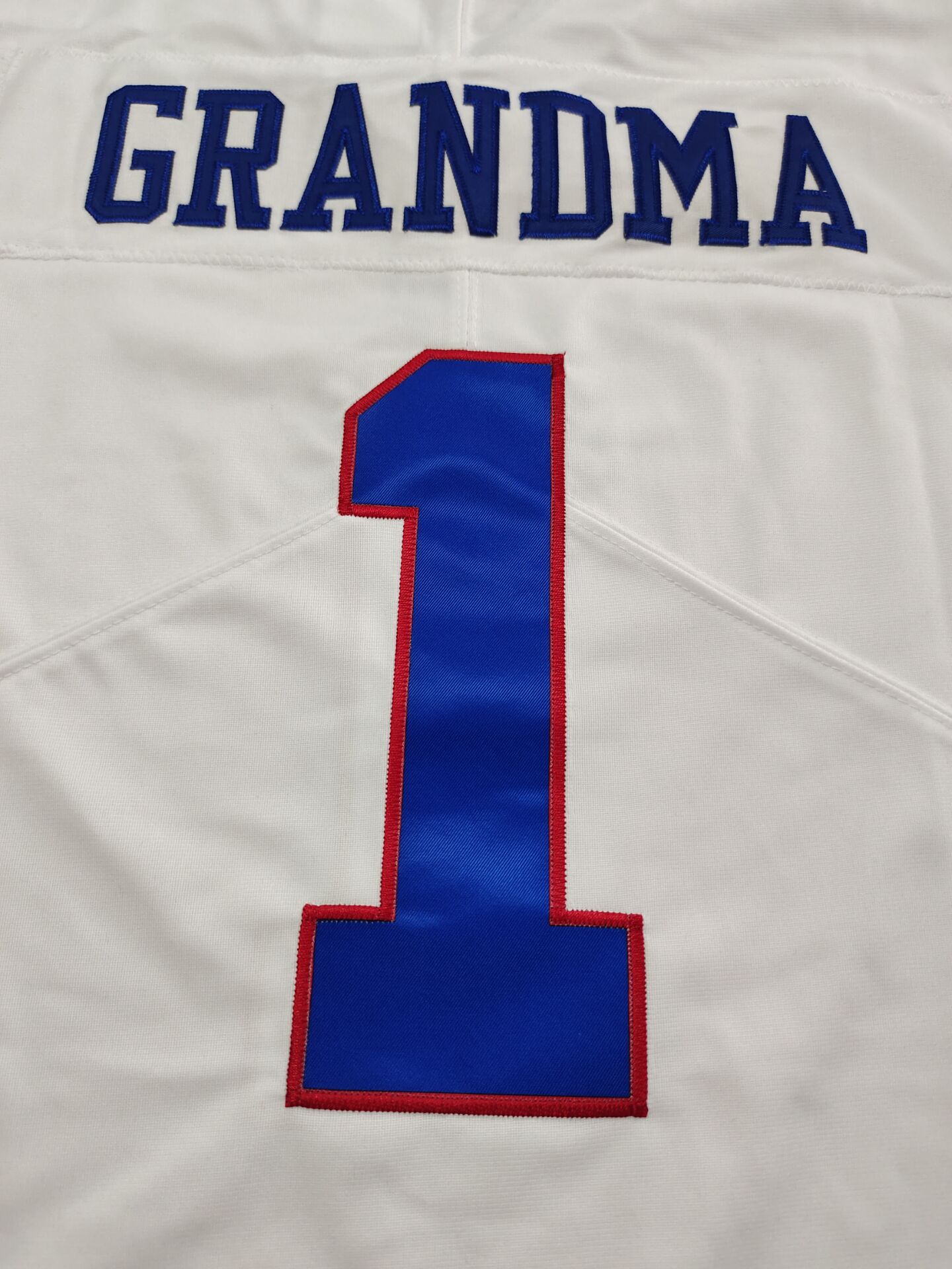 Custom football jersey close up | GameDay Jerseys