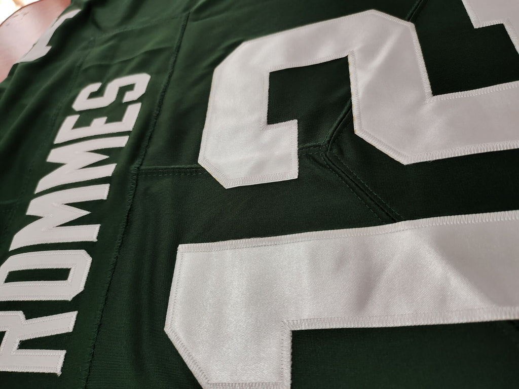 Custom football jersey close up | GameDay Jerseys