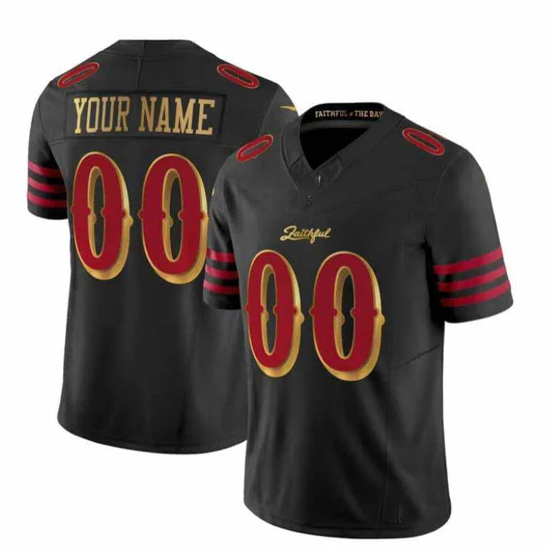 Custom black football jersey | GameDay Jerseys