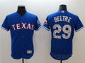 Custom Fan-Made Adrian Beltre Spring Training Texas Rangers #29 2018 Baseball Jersey