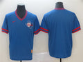 Custom Fan-Made Blue Throwback Texas Rangers Baseball Jersey Texas Rangers Blue Throwback Baseball Jersey