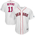 Custom Fan-Made Rafael Denvers Boston Red Sox #11 Red Baseball Jersey