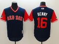 Custom Fan-Made Andrew Benintendi Benny Boston Red Sox #16 Red 2018 Baseball Jersey