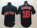 Custom Fan-Made Andrew Benintendi Boston Red Sox #16 Red Baseball Jersey