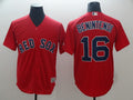Custom Fan-Made Andrew Benintendi Boston Red Sox #16 Red Baseball Jersey