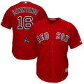 Custom Fan-Made Andrew Benintendi Boston Red Sox #16 Red 2018 Baseball Jersey