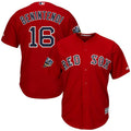 Custom Fan-Made Andrew Benintendi Boston Red Sox #16 Red 2018 Baseball Jersey