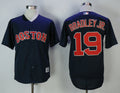 Custom Fan-Made Jackie Bradley Jr Boston Red Sox #19 Red Baseball Jersey