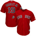 Custom Fan-Made Jackie Bradley Jr Boston Red Sox #19 Red 2018 Baseball Jersey