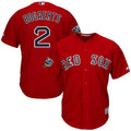 Custom Fan-Made Xander Bogaerts Boston Red Sox #2 Red 2018 Baseball Jersey