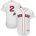 Custom Fan-Made Xander Bogaerts Number Boston Red Sox #2 Red 2018 Baseball Jersey