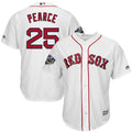 Custom Fan-Made Steve Pearce Boston Red Sox #25 Red 2018 Baseball Jersey