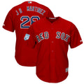 Custom Fan-Made J.D. Martinez Spring Training Red 2019 Boston Red Sox Baseball Jersey Boston Red Sox Red 2019 Baseball Jersey