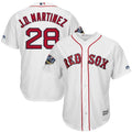 Custom Fan-Made J.D. Martinez White 2018 Boston Red Sox Baseball Jersey Boston Red Sox Red 2018 Baseball Jersey