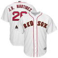 Custom Fan-Made J.D. Martinez White 2019 Boston Red Sox Baseball Jersey Boston Red Sox Red 2019 Baseball Jersey