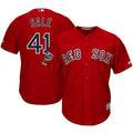 Custom Fan-Made Chris Sale Boston Red Sox #41 Red 2018 Baseball Jersey