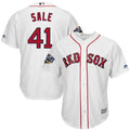 Custom Fan-Made Chris Sale Boston Red Sox #41 Red 2018 Baseball Jersey