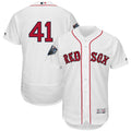 Custom Fan-Made Chris Sale Number Boston Red Sox #41 Red 2018 Baseball Jersey
