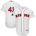 Custom Fan-Made Chris Sale Boston Red Sox #41 Red 2019 Baseball Jersey