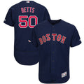 Custom Fan-Made Mookie Betts Boston Red Sox #50 Red Baseball Jersey