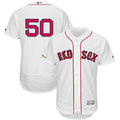 Custom Fan-Made Mookie Betts Boston Red Sox #50 Red Baseball Jersey