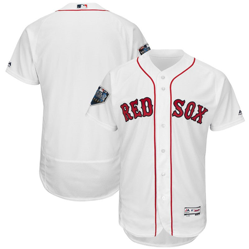 Custom Fan-Made 2018 Boston Red Sox Baseball Jersey Boston Red Sox Red 2018 Baseball Jersey