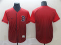 Custom Fan-Made Red Boston Red Sox Baseball Jersey Boston Red Sox Red Baseball Jersey
