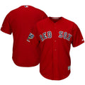 Custom Fan-Made Scarlet 2018 World Series Champions Boston Red Sox Baseball Jersey Boston Red Sox Red 2018 Baseball Jersey