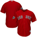Custom Fan-Made Scarlet 2018 Boston Red Sox Baseball Jersey Boston Red Sox Red 2018 Baseball Jersey